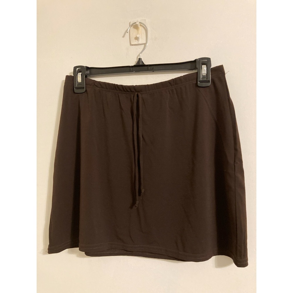 Vintage Jordan Taylor Women's Skirt Large Brown Beachwear Short Beach #1729